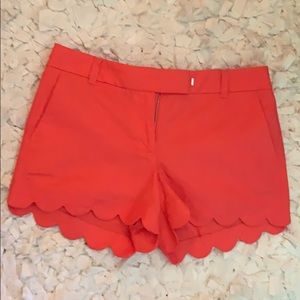 J. Crew Scalloped Shorts, Size 6